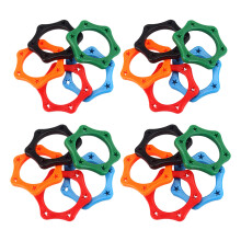 20Pcs Chockabsorberande Mikrofonring Anti-Roll Stabilisator Färgade