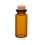 30St Miniatyr Glasflaskor: 10 Ml Brunglasampuller Med Kork 2