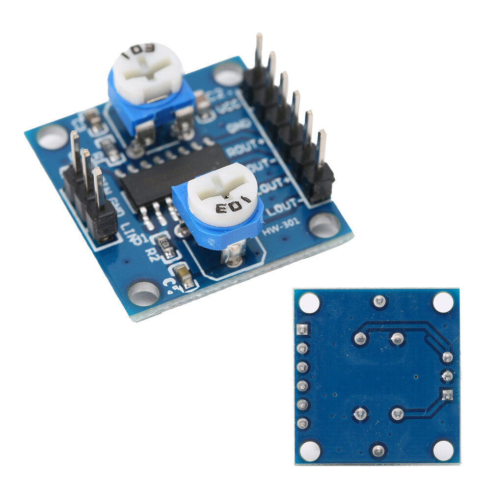 Pam8406 5Wx2 Stereo Digital Amplifier Board With Volume Potentiometer 8291358890050