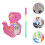 1 Set Dinosaurieformad Papperspinata Fylld Med 10