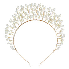 Pearl Crown Cintas Para El De Mujer Cintillos Para El De Mujer Bride