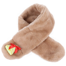 2 Stycken Barn Vinter Plush Halsduk Juldesign Halsvarmare