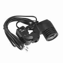 E27 Glühbirnenfassung Sockel Schwenkbarer Blitzlampenhalter für Fotografie, EU-Stecker