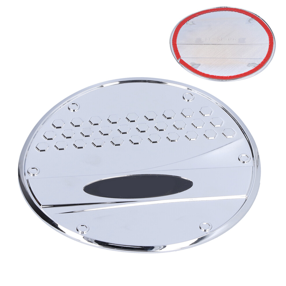 Chrome Fuel Tank Cap Cover Trim For Mazda Cx-3 2016-2018 7891358891807