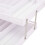 Foldable Multi-Level Desk Organizer Tray White, Space Saving Plastic 8