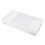 Foldable Multi-Level Desk Organizer Tray White, Space Saving Plastic 16