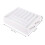 Foldable Multi-Level Desk Organizer Tray White, Space Saving Plastic 2