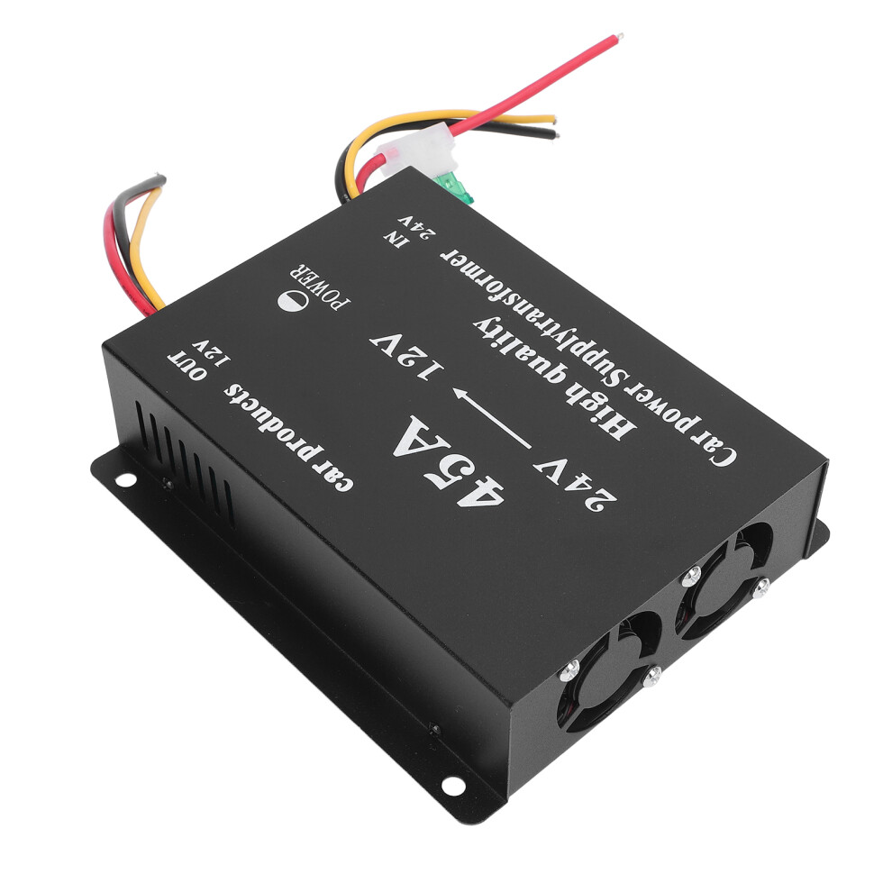 24V To 12V 600W Dc Converter For Vehicles, Black, Full Bridge 4931358892152