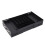 Foldable Black Desk Organizer Tray, Multi-Level Expandable Plastic 1