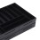 Foldable Black Desk Organizer Tray, Multi-Level Expandable Plastic 9