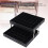 Foldable Black Desk Organizer Tray, Multi-Level Expandable Plastic 6