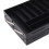 Foldable Black Desk Organizer Tray, Multi-Level Expandable Plastic 11