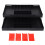 Foldable Black Desk Organizer Tray, Multi-Level Expandable Plastic 3
