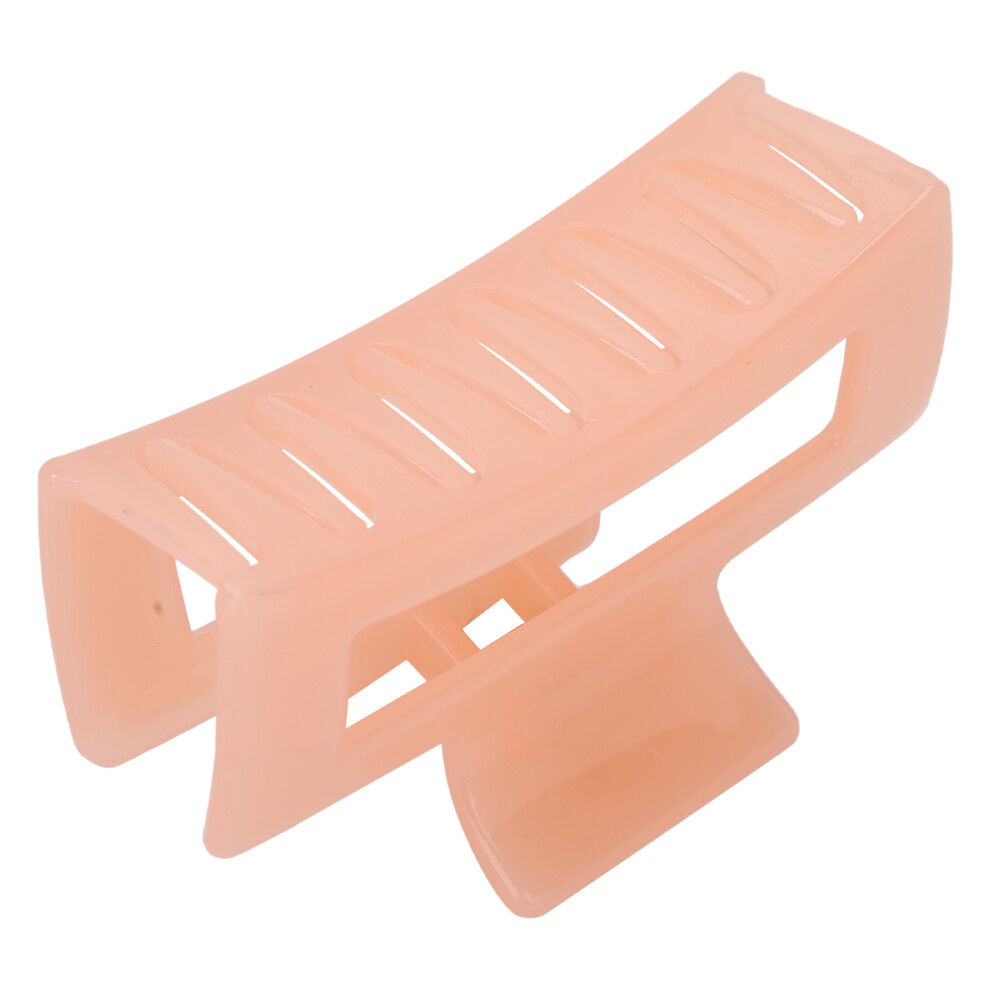 Coral Orange Hair Claw Clips Non Slip Styling Tool for Any Hair Texture