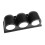 Auto Autos Auto Messgerät Becherhalter Cup Mount 2 Robustes ABS passt 52mm Messgeräte 4