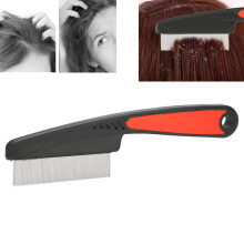 Durable Stainless Steel Lice Comb with Fine Teeth for Effective Nit Removal AUS