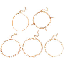 Women Anklet Alloy Foot Chain Jewelry Decor