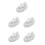 5Pièces Figurines Miniatures Bébé Résine Décor 5
