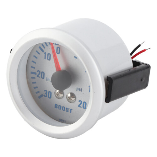 Boost Pointer Anzeige 0‑20 PSI für Autos Blau/Orange LED-Display