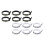 12Pcs American Ring Size Measuring Tool For Daily Use 7