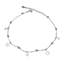 Simple Anklets Creative Star Ankle Chain Silver Foot Jewelry For Woman