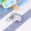 Keychain Pocket Watch Quartz Large Numbers For Men Couples 4