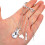 2Pcs Tassel Ear Bone Clip Moon Star Cuff Non Piercing Hook Earrings 7