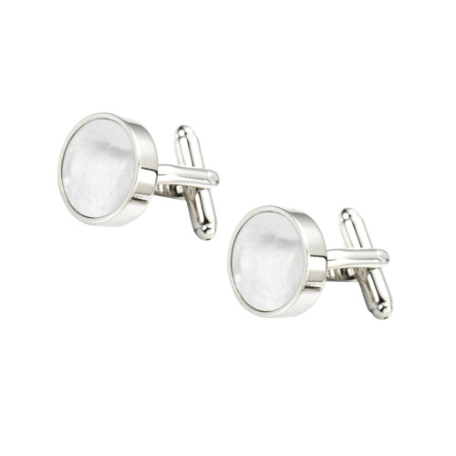 One Pair Copper Button Cufflinks For Shirt Cuffs