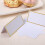 100 Pcs Bronzing Design Textured Table Tent Cards For Weddings 10