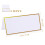 100 Pcs Bronzing Design Textured Table Tent Cards For Weddings 2