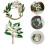 2St Parel Garland Corsages Compacte Broche En Sjaal 6