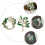 2St Parel Garland Corsages Compacte Broche En Sjaal 11