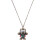 2Pcs Compass Robot Pocket Watch Keychain Necklace 1