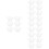 20000 Pcs Earrings Needle Covers Durable Ear Stud Sleeves 8