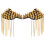 2Pcs Tassel Epaulettes Replacement Costume Chain Rivet Decor 4