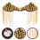 2Pcs Tassel Epaulettes Replacement Costume Chain Rivet Decor 5