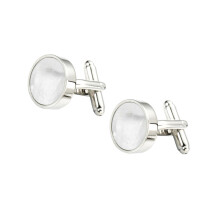 One Pair Copper Button Cufflinks For Shirt Cuffs