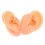 One Pair Silicone Ear Model For Piercing Practice And Jewelry Display 10
