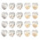20Pcs Fashion Earplug Earring Accessory Eardrop Decor Mixed Color 5