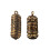 6 Pcs Pure Brass Buddhist Pendant Key Chain Om 1