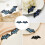 One Pair Halloween Bat Earrings Glitter Ear Studs Party Dangler 8