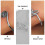 2Pcs U-Shape Shining Nose Rings Snail And Snake Design 11