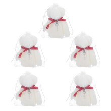 3 Sets Baby Shower Keychain And Towel Set For Baptism Wedding Party