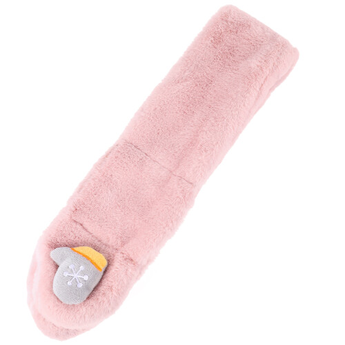 1 Stycke Barn Vinter Plush Halsduk Juldesign Täckande