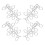 4pcs Christmas String Light Cutting Dies Carbon Steel 1