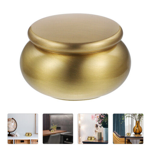 Mini Canister Copper Incense Powder Container Cremation Urn 2