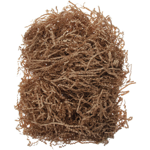 Papier Shredded Marron Clair Pour Décoration Boîtes Cadeaux