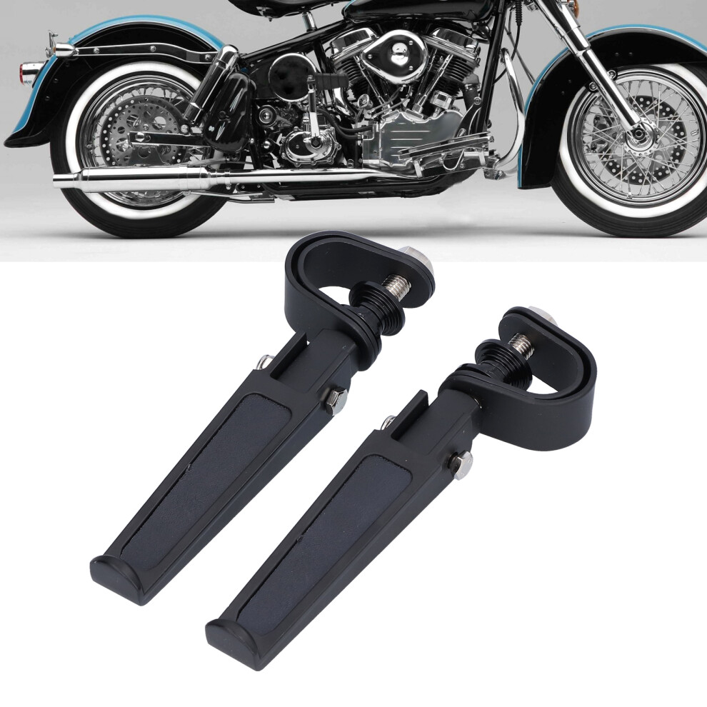 Motorcycle Foot Pegs For 1-1.25In Engine Guards, Fits Various Models 7891358896420