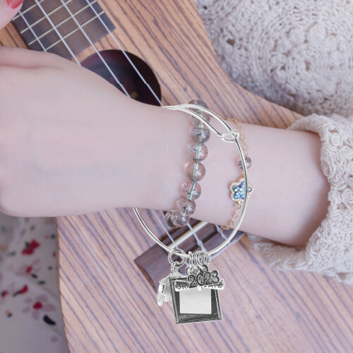 Graduation Designade Armband Termisk Transfer Justerbart 2