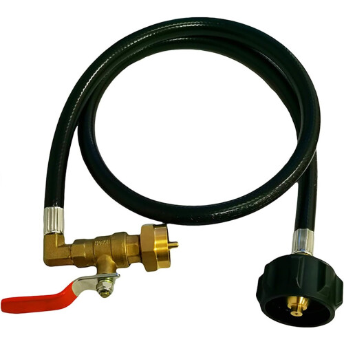 Propane Refill Adapter Hose 1Lb Tanks With Control Valves Compatible With 1Lb Cylinders 1